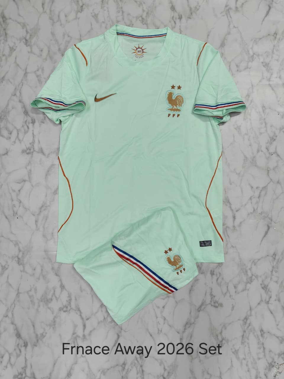 FRANCE AWAY WITH SHORTS