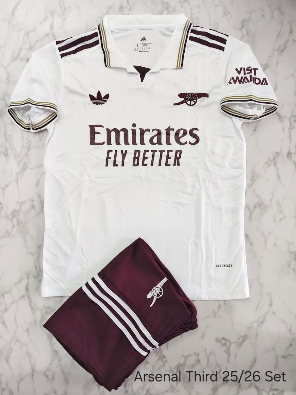 (MEDIUM) ARSENAL THIRD 25/26 WITH SHORTS