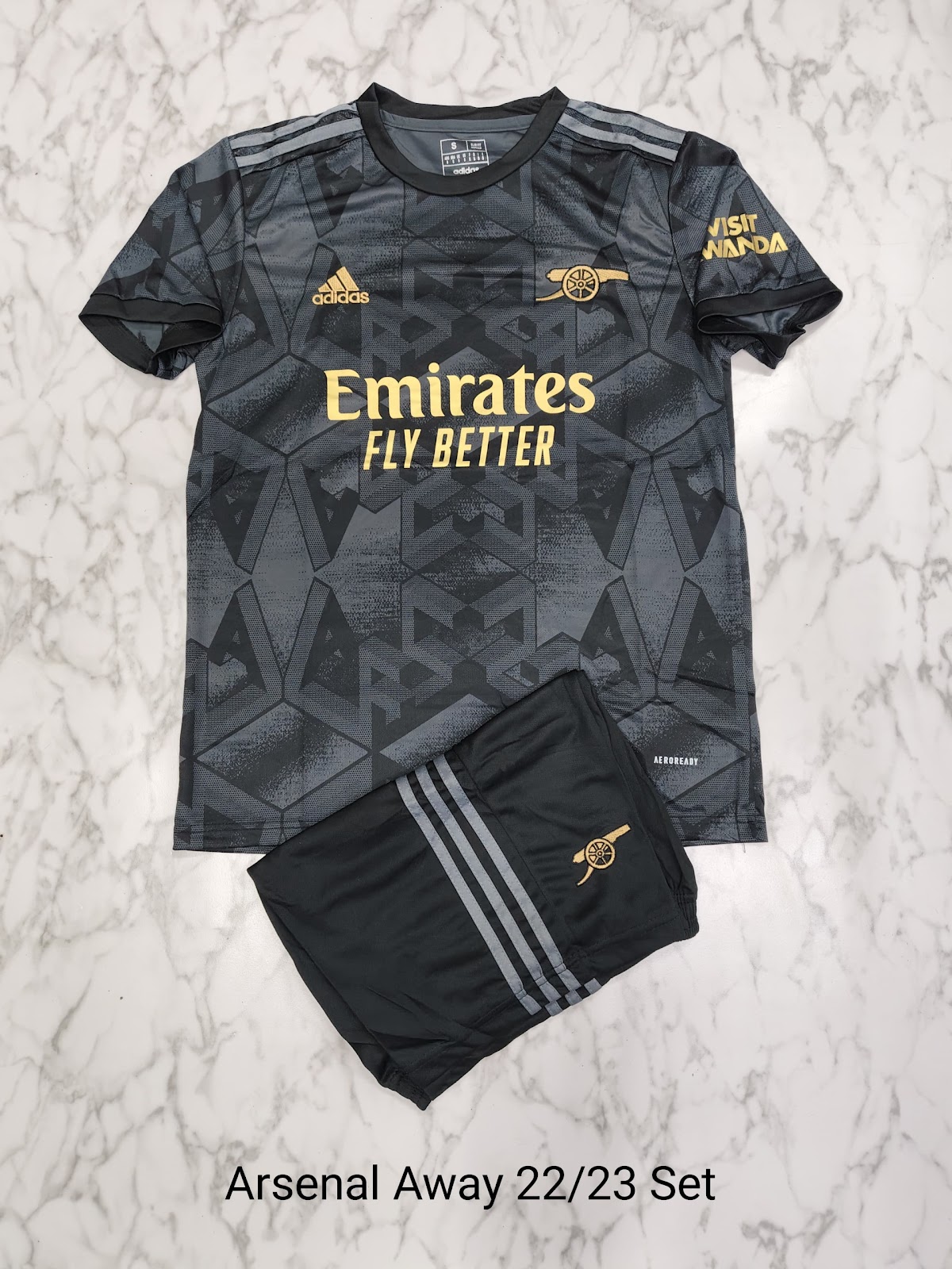 (MEDIUM) ARSENAL AWAY 22/23 WITH SHORTS