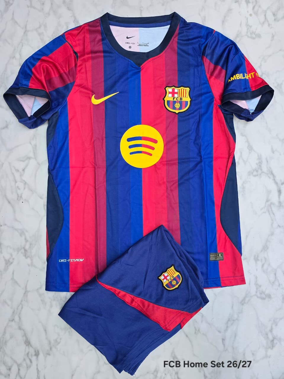 BARCELONA HOME 26/27 WITH SHORTS