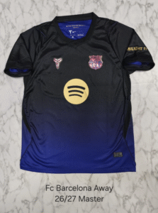 (CUSTOMISED) BARCELONA AWAY 26/27 MASTER COPY
