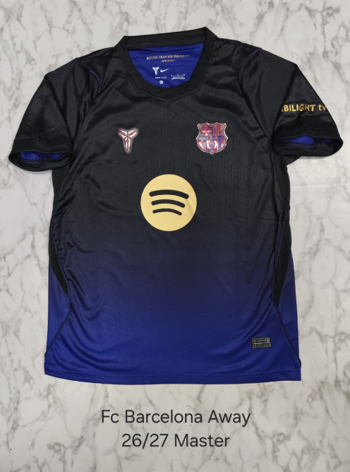 (CUSTOMISED) BARCELONA AWAY 26/27 MASTER COPY