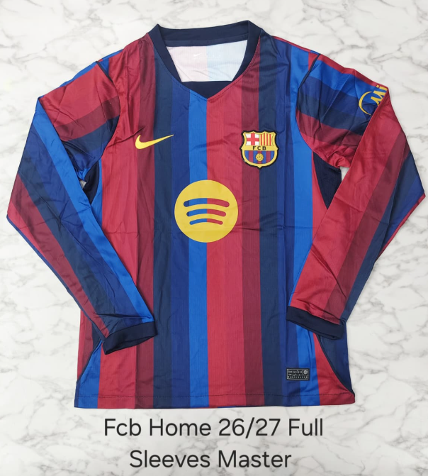 BARCELONA HOME FULL SLEEVE MASTER COPY