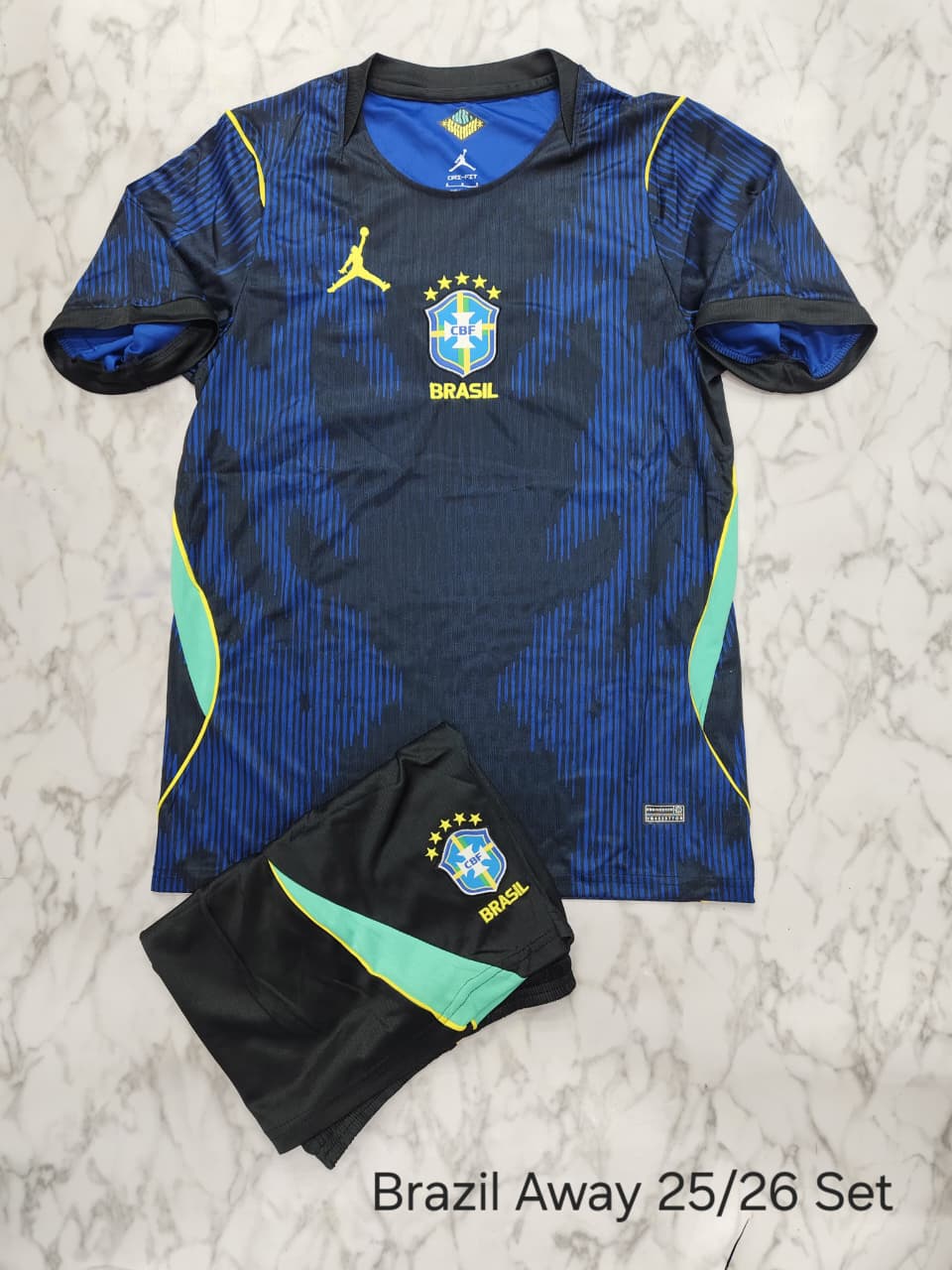 (LARGE) BRAZIL AWAY WITH SHORTS