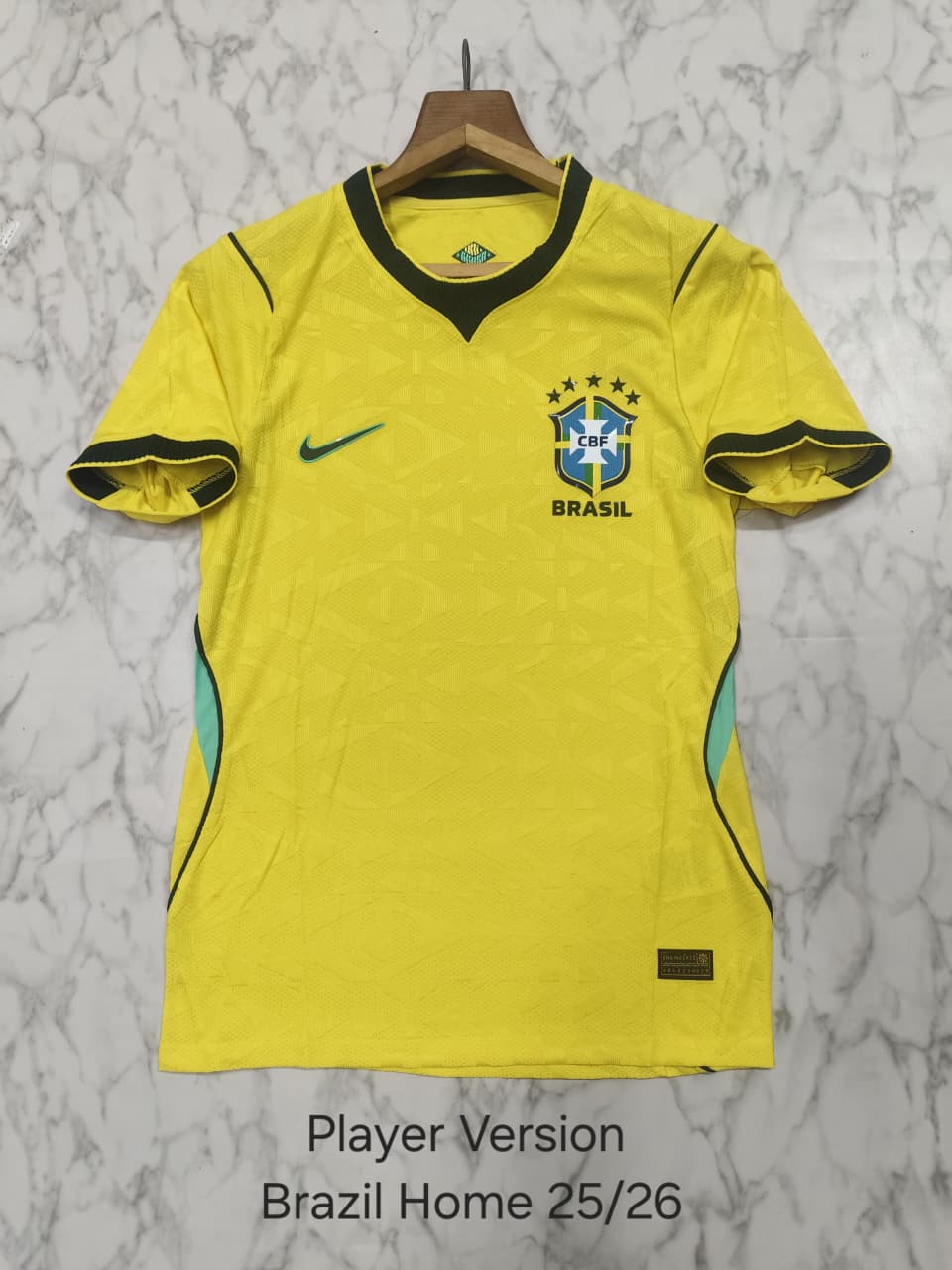 (LARGE) BRAZIL HOME PLAYER VERSION