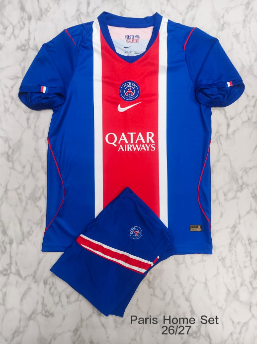PSG HOME 26/27 WITH SHORTS