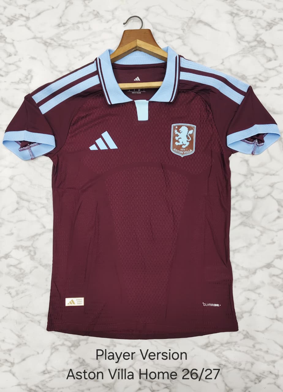 ASTON VILLA HOME 26/27 PLAYER VERSION