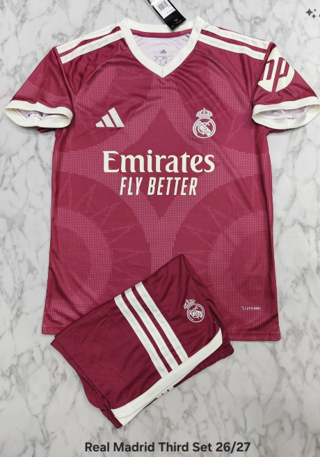 REAL MADRID THIRD 26/27 WITH SHORTS