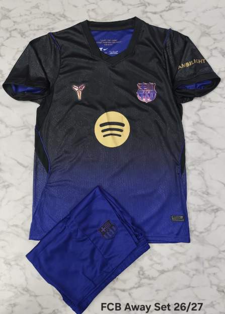 BARCELONA AWAY 26/27 WITH SHORTS